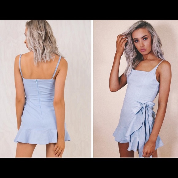 Princess Polly Wrap Dress - Picture 2 of 4